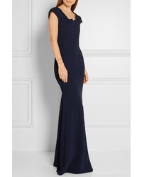 dunkelblaues Ballkleid von Roland Mouret