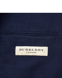 dunkelblaues Baumwollsakko von Burberry