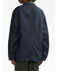 dunkelblaues Baumwollsakko von Engineered Garments