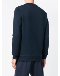 dunkelblaues bedrucktes Sweatshirt von Rossignol
