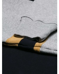 dunkelblaues bedrucktes Sweatshirt von Marni