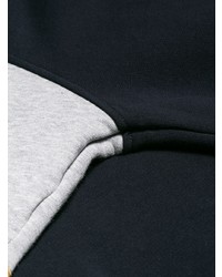 dunkelblaues bedrucktes Sweatshirt von Marni