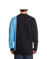 dunkelblaues bedrucktes Sweatshirt von DC Shoes