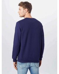 dunkelblaues bedrucktes Sweatshirt von Lyle & Scott