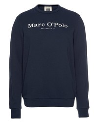 dunkelblaues bedrucktes Sweatshirt von Marc O'Polo