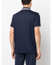 dunkelblaues besticktes Polohemd von RLX Ralph Lauren