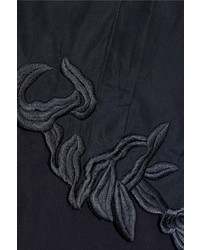 dunkelblaues besticktes Shirtkleid von 3.1 Phillip Lim