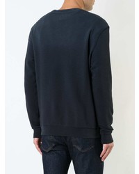 dunkelblaues besticktes Sweatshirt von Kent & Curwen