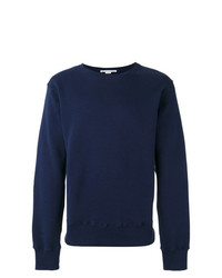 dunkelblaues besticktes Sweatshirt von Stella McCartney