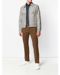 dunkelblaues Businesshemd von Z Zegna