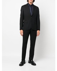 dunkelblaues Businesshemd von Z Zegna