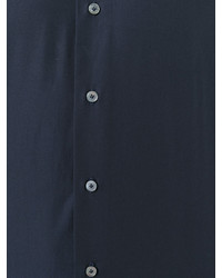 dunkelblaues Businesshemd von Lanvin