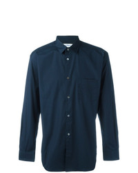 dunkelblaues Businesshemd von Comme Des Garcons SHIRT