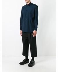 dunkelblaues Businesshemd von Comme Des Garcons SHIRT