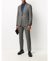 dunkelblaues Businesshemd von Etro