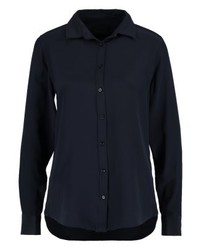 dunkelblaues Businesshemd von Sand Copenhagen