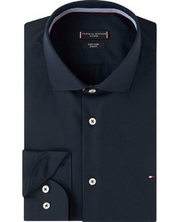 dunkelblaues Businesshemd von Tommy Hilfiger Tailored