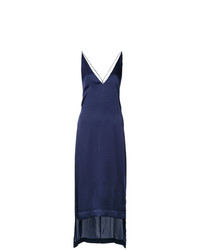 dunkelblaues Camisole-Kleid von Dion Lee