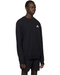 dunkelblaues Fleece-Sweatshirt von adidas Originals