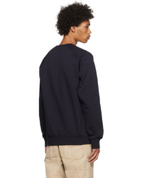 dunkelblaues Fleece-Sweatshirt von CARHARTT WORK IN PROGRESS