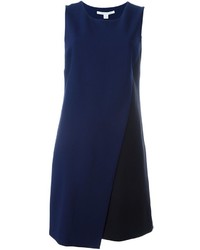 dunkelblaues gerade geschnittenes Kleid von Diane von Furstenberg