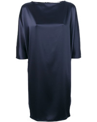 dunkelblaues gerade geschnittenes Kleid von Gianluca Capannolo