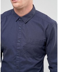 dunkelblaues Hemd von Esprit