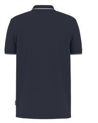 dunkelblaues horizontal gestreiftes Polohemd von Joop Jeans