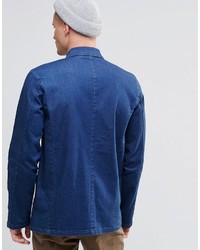 dunkelblaues Jeanshemd von Asos