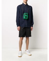 dunkelblaues Jeanshemd von Acne Studios