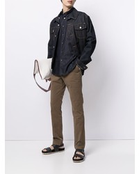 dunkelblaues Jeanshemd von PS Paul Smith