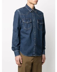 dunkelblaues Jeanshemd von Diesel