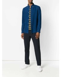 dunkelblaues Jeanshemd von Ralph Lauren