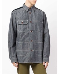 dunkelblaues Jeanshemd von Junya Watanabe MAN