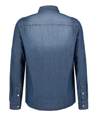 dunkelblaues Jeanshemd von Eight2Nine