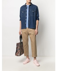 dunkelblaues Jeanshemd von PS Paul Smith