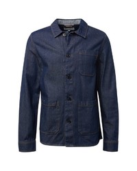 dunkelblaues Jeanshemd von Tom Tailor Denim