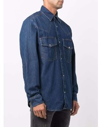 dunkelblaues Jeanshemd von Diesel