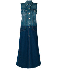 dunkelblaues Jeanskleid von MM6 MAISON MARGIELA