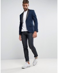 dunkelblaues Jeanssakko von ONLY & SONS