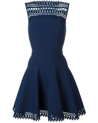 dunkelblaues Kleid von Alaia