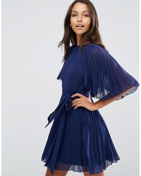 dunkelblaues Kleid von Asos