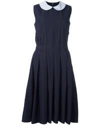 dunkelblaues Kleid von Comme des Garcons