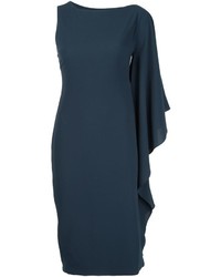 dunkelblaues Kleid von Cushnie et Ochs