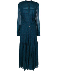 dunkelblaues Kleid von Etoile Isabel Marant