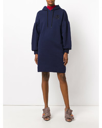 dunkelblaues Kleid von MSGM