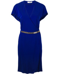 dunkelblaues Kleid von Lanvin