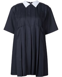 dunkelblaues Kleid von MAISON KITSUNE