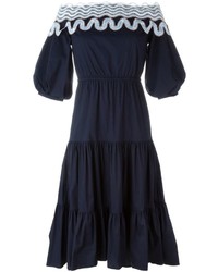 dunkelblaues Kleid von Peter Pilotto