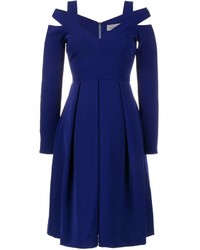 dunkelblaues Kleid von Preen by Thornton Bregazzi